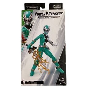Power Rangers Lightning‎ Collection Dino Fury Green Ranger  Action Figure Hasbro